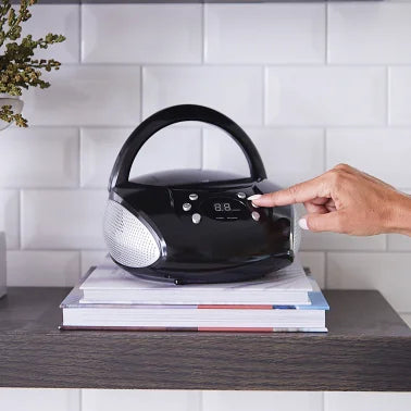 GPX® Boom Box & CD Player