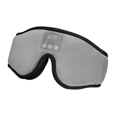 iLive Lights Out Bluetooth® Sleep Mask Headphones with Speakerphone, Gray, IAHB33G