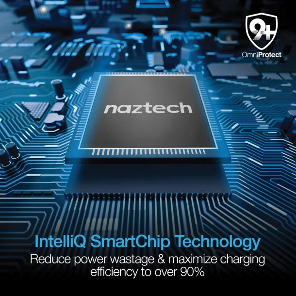 Naztech® 30-Watt Power Delivery Dual-Output USB-C® Fast Wall Charger