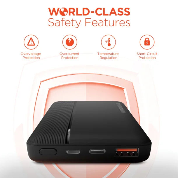 HyperGear® USB-C® Fast Charge Power Bank for iPhone® and Android™ (10 Amp)