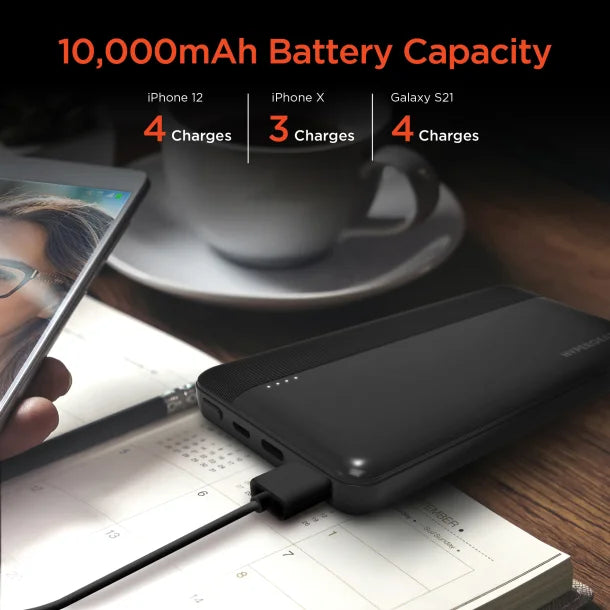 HyperGear® USB-C® Fast Charge Power Bank for iPhone® and Android™ (10 Amp)