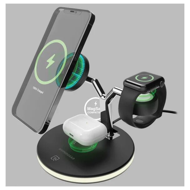 HyperGear® MaxCharge 3-in-1 Wireless Charging Stand