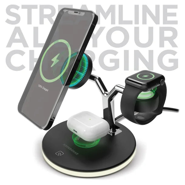 HyperGear® MaxCharge 3-in-1 Wireless Charging Stand
