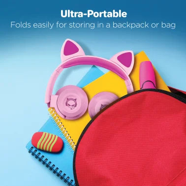 HyperGear® Kombat Kitty Gaming Headset for Kids (Pink)