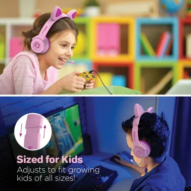 HyperGear® Kombat Kitty Gaming Headset for Kids (Pink)