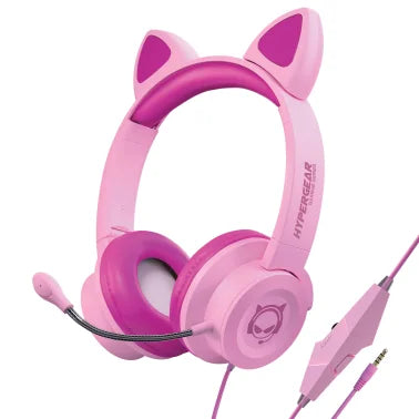 HyperGear® Kombat Kitty Gaming Headset for Kids (Pink)