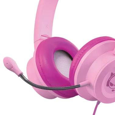 HyperGear® Kombat Kitty Gaming Headset for Kids (Pink)