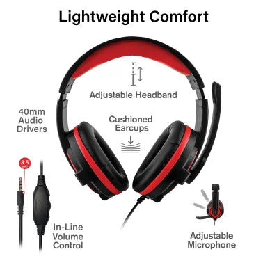 Nyko® NS-2600 Wired Over-Ear Headset for Nintendo Switch®