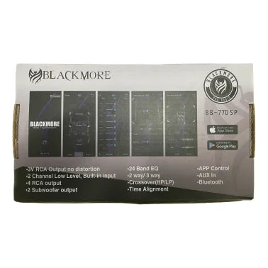 Blackmore Pro Audio BB-77DSP Universal Bluetooth® 6-Output Digital Signal Processor