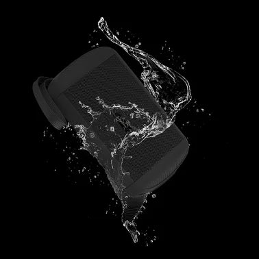 Supersonic® Bluetooth® 5-Watt-Continuous-Power Water-Resistant Portable Speaker (Black)