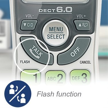 VTech® DECT 6.0 1-Handset Cordless Phone System