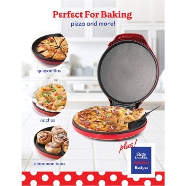 Betty Crocker® 12-In. Pizza Maker, Red