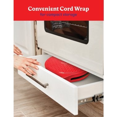 Betty Crocker® 12-In. Pizza Maker, Red