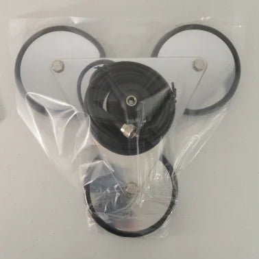 Tram® 5-Inch Tri-Magnet CB Antenna Mount with Rubber Boots and 18-Foot RG58A/U Coaxial Cable