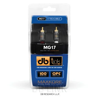 DB Link® Maxkore™ MG Series Audio RCA Cable (17 Ft.)