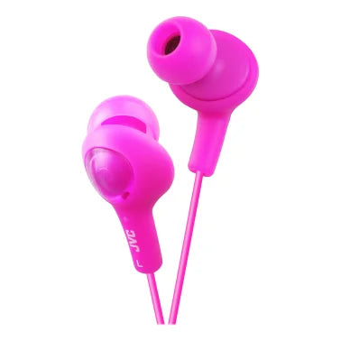 JVC® Gumy Plus Inner-Ear Earbuds, HA-FX5 (Pink)