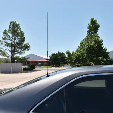 Tram® 50-Watt Pretuned Dual-Band 150 MHz to 154 MHz VHF/450 MHz to 470 MHz UHF Amateur Radio Antenna Kit with Glass Mount and Cable