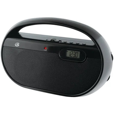 GPX® AM/FM Portable Clock Radio