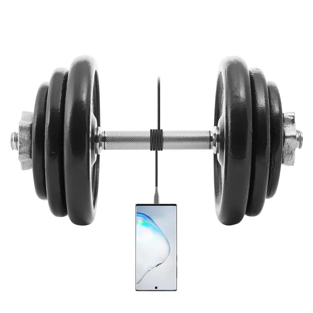 Naztech® 6-Ft. Titanium USB to USB-C® Braided Cable (Black)