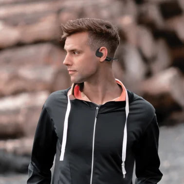 OPN Sound® Aperto Bluetooth® Open-Ear Neckband Headphones with Microphone, Black