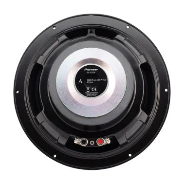 Pioneer® A-Series TS-A25S4 10-In. 1,200-Watt-Max 4-Ohm Single-Voice-Coil Subwoofer