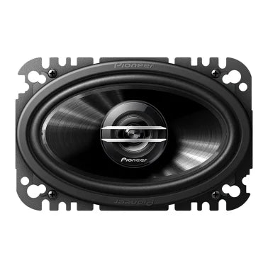 Pioneer® TS-G4620S G-Series 4-In. x 6-In. 200-Watt-Max-Power 2-Way Full-Range Coaxial Speakers Black, 2 Pack