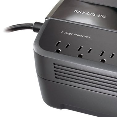 APC® Back-UPS 650 8-Outlet 650VA System
