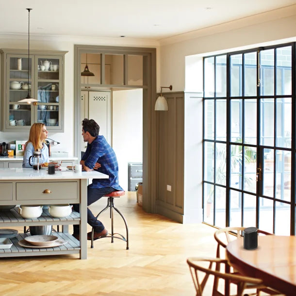 iLive Magnetic+ Portable Bluetooth® Stereo Speakers, True Wireless, Black, ISB2133B