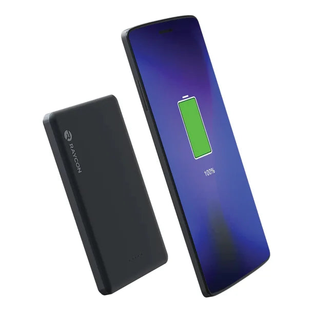 Raycon® The Magic Power Portable Power Pack, Slim, 5,000 mAh, RAPBAN100-23E-BLA