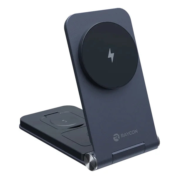 Raycon® The Magic Charging Station Pro, 15-Watt Qi® Charging, RAPSTA700-23E-BLA