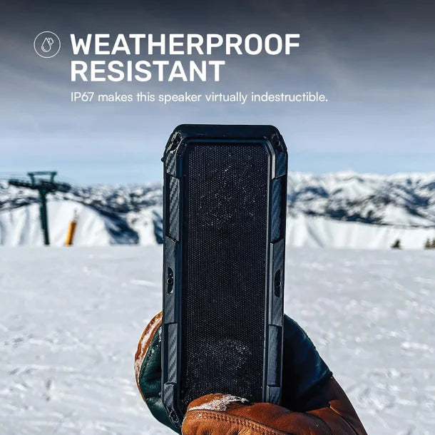 Raycon® The Impact Portable Bluetooth® Speaker with Speakerphone, Graphite Black, RBS970-23E-BLA