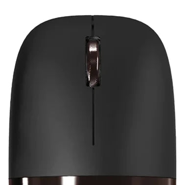 Azio IZO Cordless Optical Computer Mouse, Ergonomic, 3 Buttons, Bluetooth® 3.0/5.0 and 2.4G RF-USB (Black Willow)