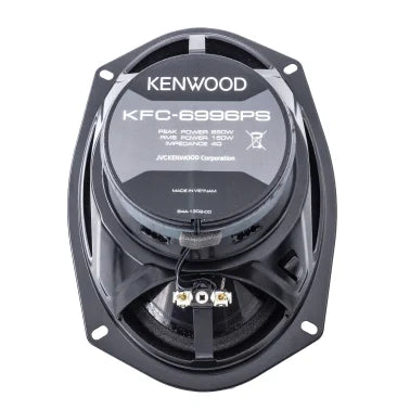 KENWOOD® Performance Series KFC-6996PS 6-In. x 9-In. , 650-Watt-Max 5-Way Full-Range Speakers, Black, 2 Pack