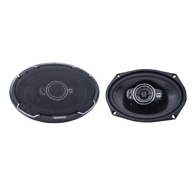KENWOOD® Performance Series KFC-6996PS 6-In. x 9-In. , 650-Watt-Max 5-Way Full-Range Speakers, Black, 2 Pack