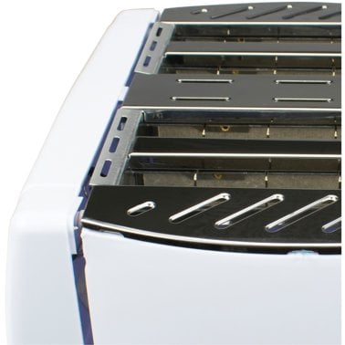 Brentwood® Cool Touch 4-Slice Toaster (White)