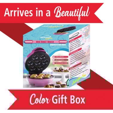 Brentwood® Just For Fun Electric 7-Hole Nonstick Mini Donut Maker