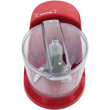 Brentwood® 1.5-Cup Mini Food Chopper (Red)