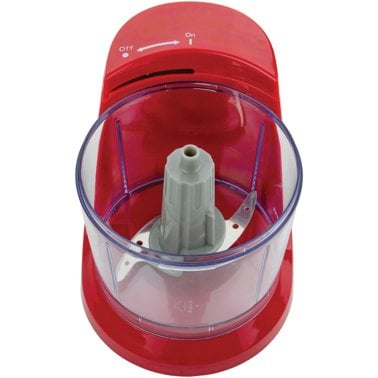 Brentwood® 1.5-Cup Mini Food Chopper (Red)