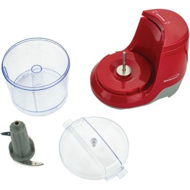 Brentwood® 1.5-Cup Mini Food Chopper (Red)