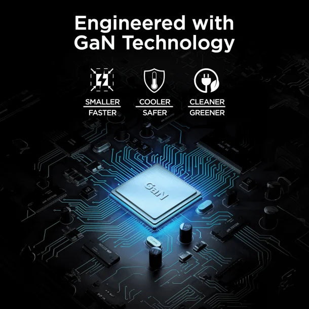 HyperGear® SpeedBoost 65-Watt USB-C® PD GaN Laptop Wall Charger with PPS, White