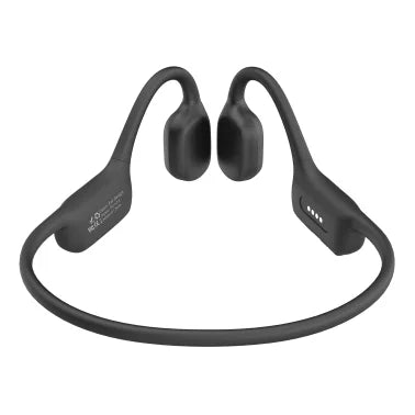 OPN Sound® Swym+ Bluetooth® Bone-Conduction Neckband Waterproof Headphones with Microphone and MP3 Storage, Black