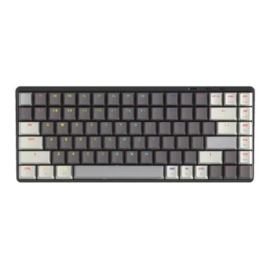 Azio Cascade Slim Bluetooth® and USB Mechanical Computer Keyboard, Hot-Swappable Switches, Backlit, Forest Dark