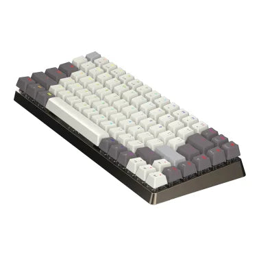 Azio Cascade Bluetooth® and USB Mechanical Computer Keyboard, Hot-Swappable Switches, Backlit, Galaxy Light