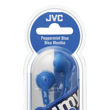 JVC® Gumy Earbuds, HA-F160 (Blue)