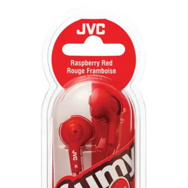 JVC® Gumy Earbuds, HA-F160 (Red)