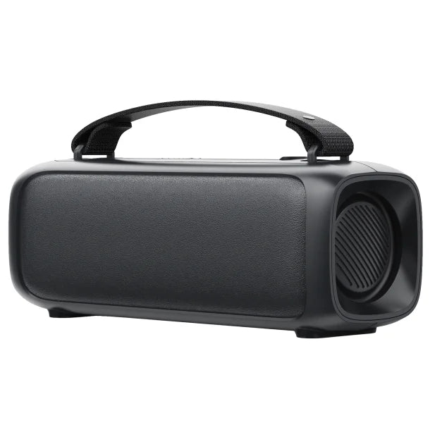 IQ Sound® Portable Bluetooth® 2.0-Channel Speaker with RGB Light Panel and Speakerphone, True Wireless, Black, IQ-3520RGB