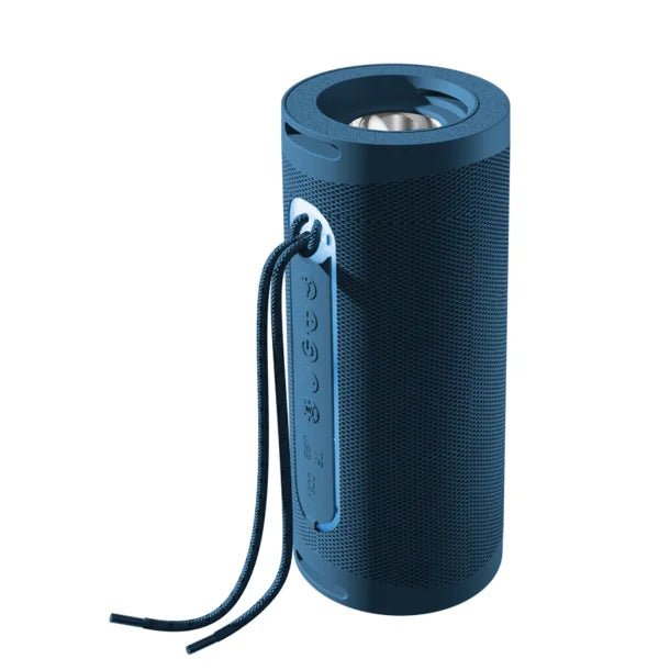 Supersonic® Portable Bluetooth® Speaker with LED Flashlight and Speakerphone, SC-2340BT (Blue)