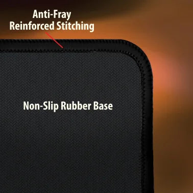 ENHANCE Pathogen Series Fabric-Top Extended Gaming Mouse Pad, Rectangular, Blue, GX-MP2 XXL