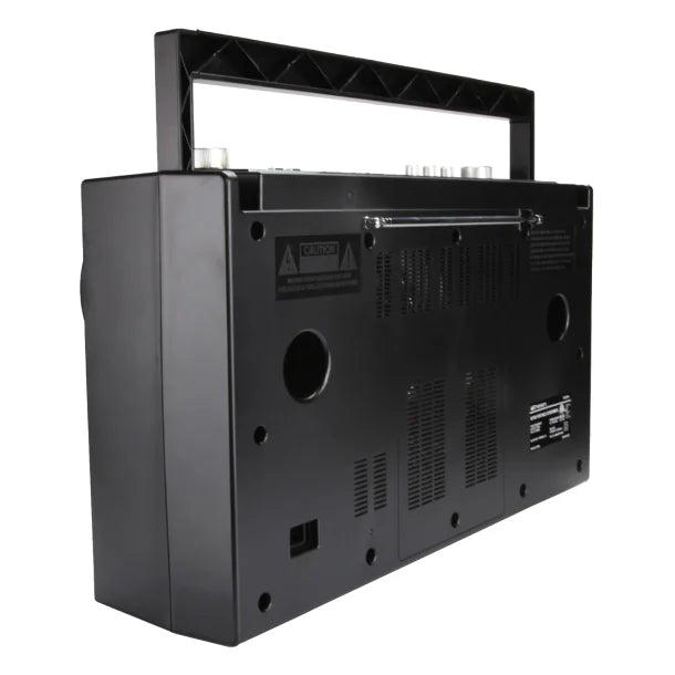 Emerson® Bluetooth® CD/Radio Retro Boom Box, Black, EPB-3004