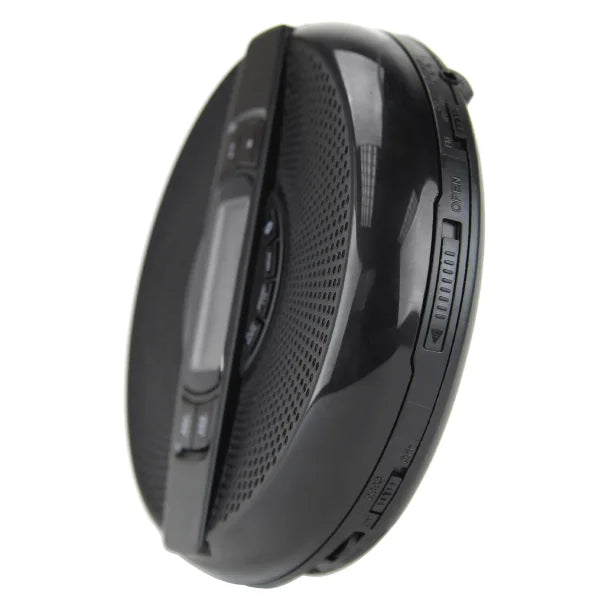 Emerson® Portable CD Player with Speaker, FM Radio, Earbuds, and Bluetooth® Out, Black, EPCD-2000